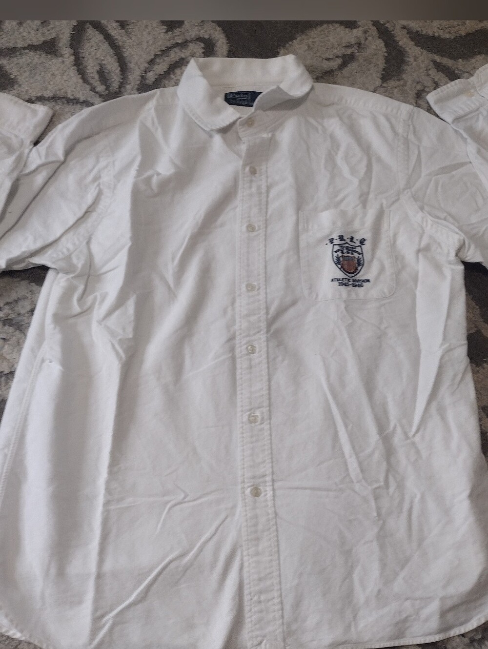 Polo Ralph Lauren Button Down track And field Embroidery